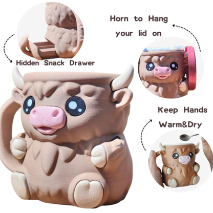 taza de soporte para helado hecho en 3D de la mejor calidad